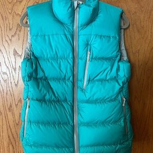 Women's Teal Puffer Vest